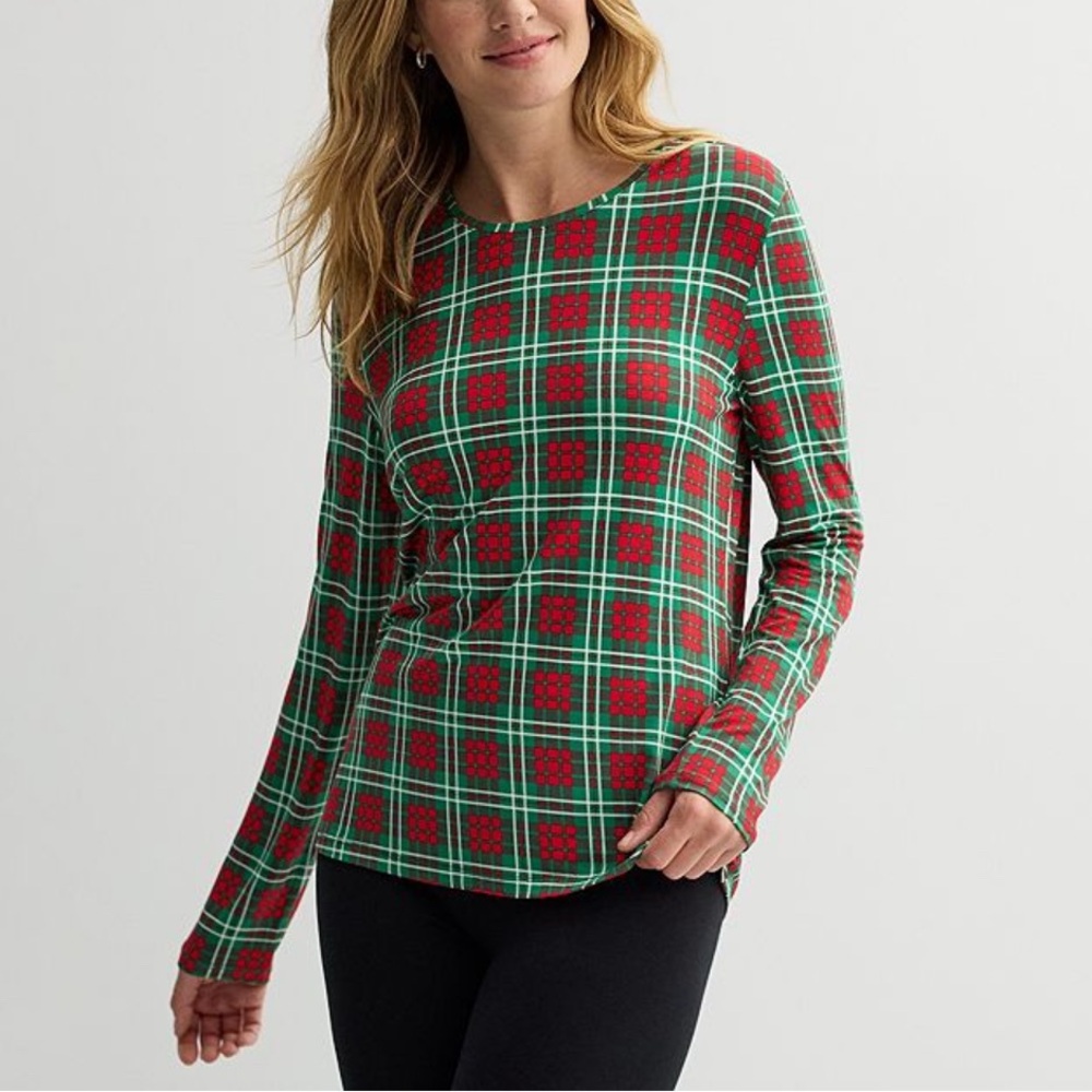 Women's Jollidays Long Sleeve Crewneck T-Shirt size XS
